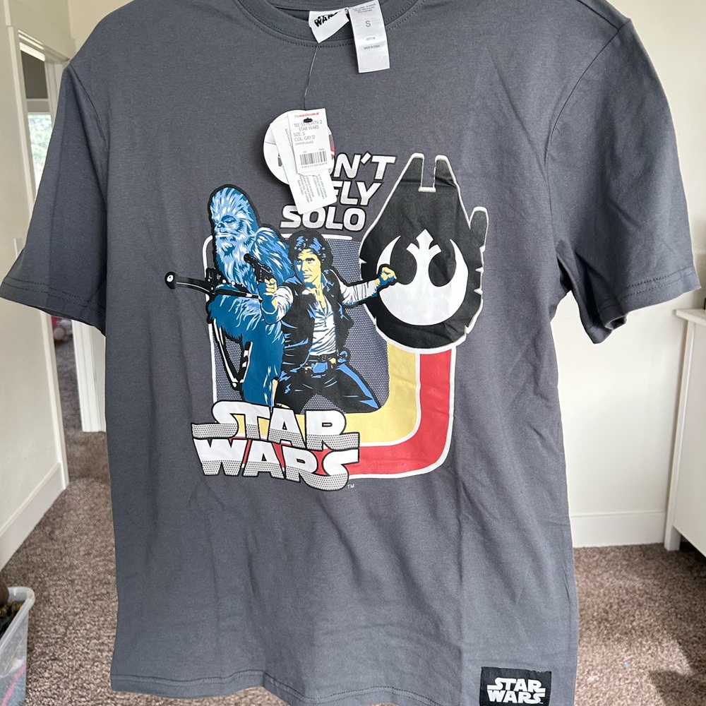 Star Wars Charcoal Graphic Tee